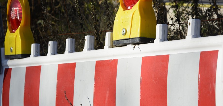 Sperrgitter für Baustelle